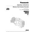 PANASONIC SPX800 Owners Manual