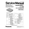 PANASONIC NVHS800EG Service Manual